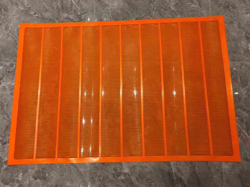 Pantalla de poliuretano flexible (PU) resistente al desgas