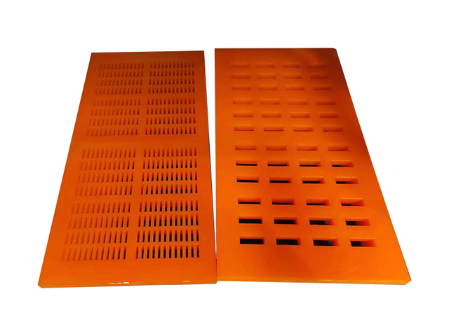 Panel de goma resistente al desgaste Mat de goma Placa de pantalla de goma