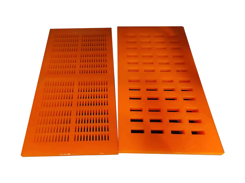 Panel de goma resistente al desgaste Mat de goma Placa de pantalla de goma
