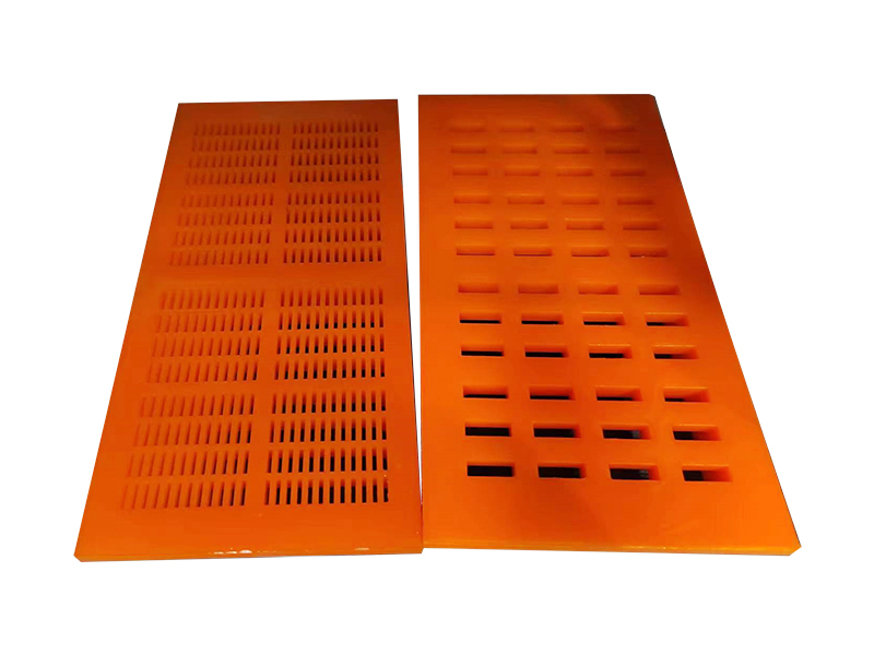 Panel de goma resistente al desgaste Mat de goma Placa de pantalla de goma