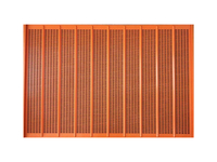 Pantalla de poliuretano flexible (PU) resistente al desgas